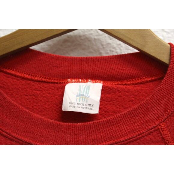 Vintage Christmas Cat Sweatshirt Medium - Picture 3 of 7